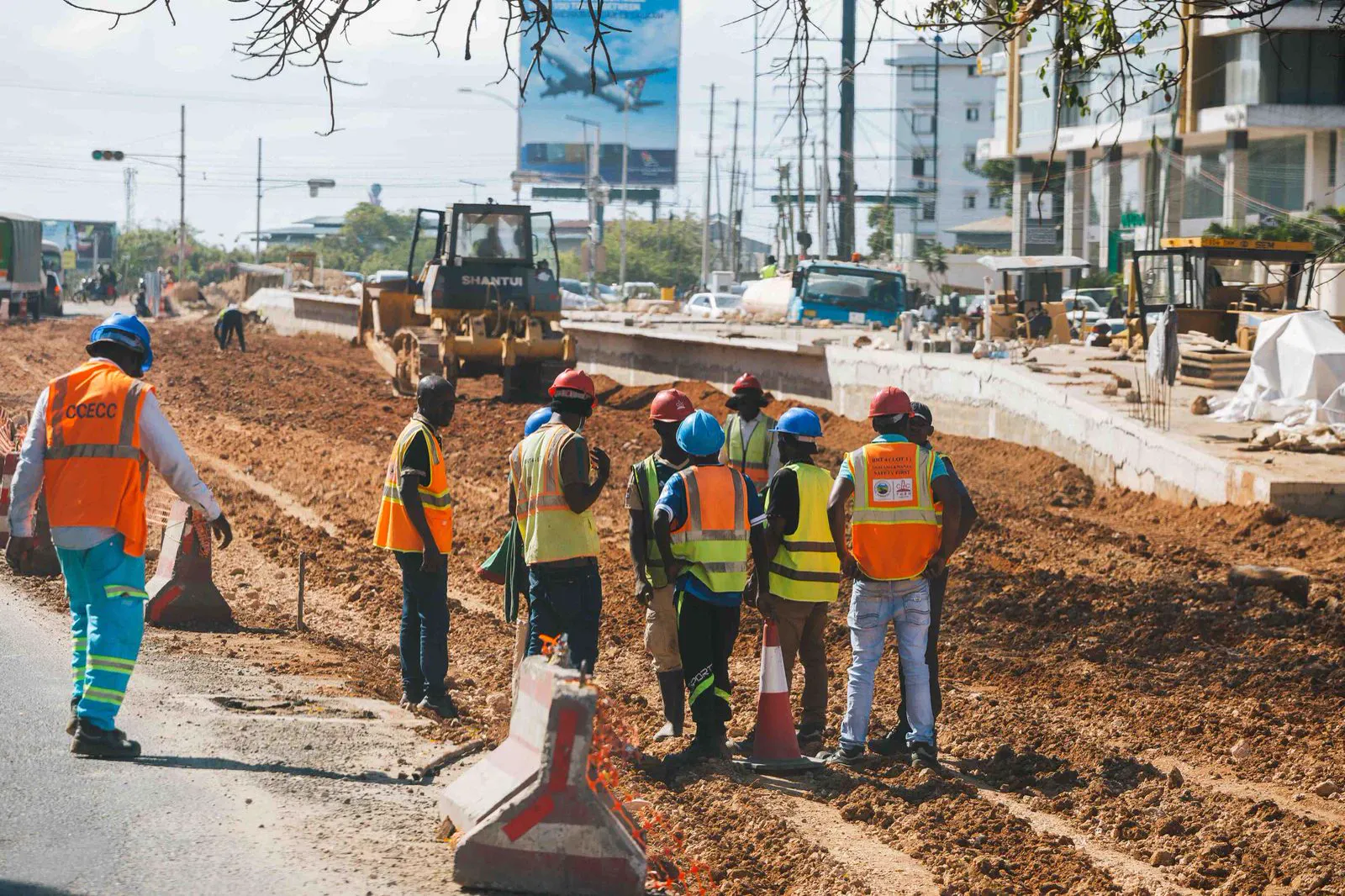 SmartVision engineers on site
